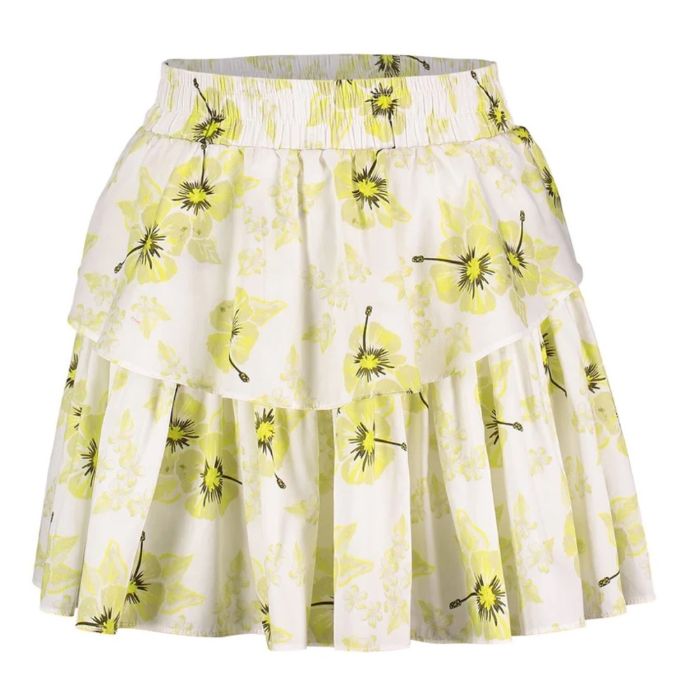 Aloha Marina Lime Green Kailua Hula Skirt XS